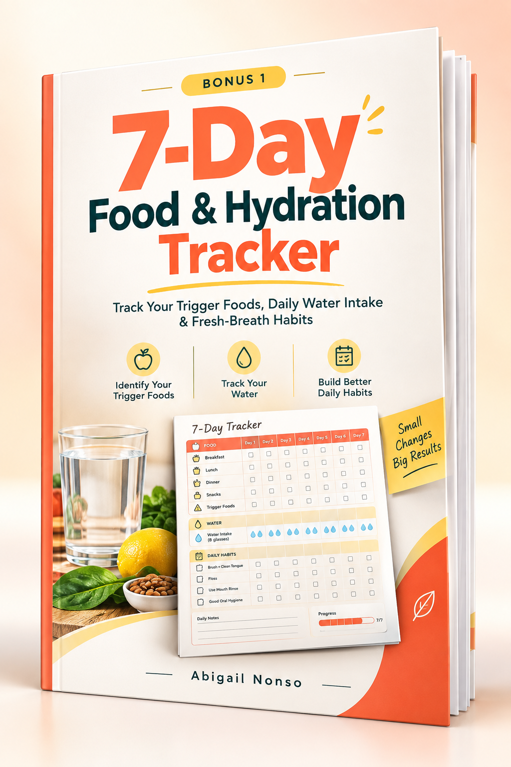 7-Day Food and Hydration Tracker bonus mockup
